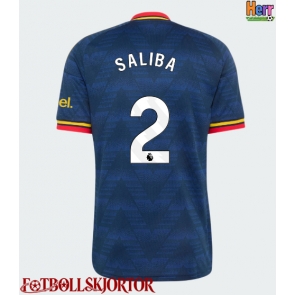 Arsenal William Saliba #2 Bortatröja 2026-27 Kortärmad